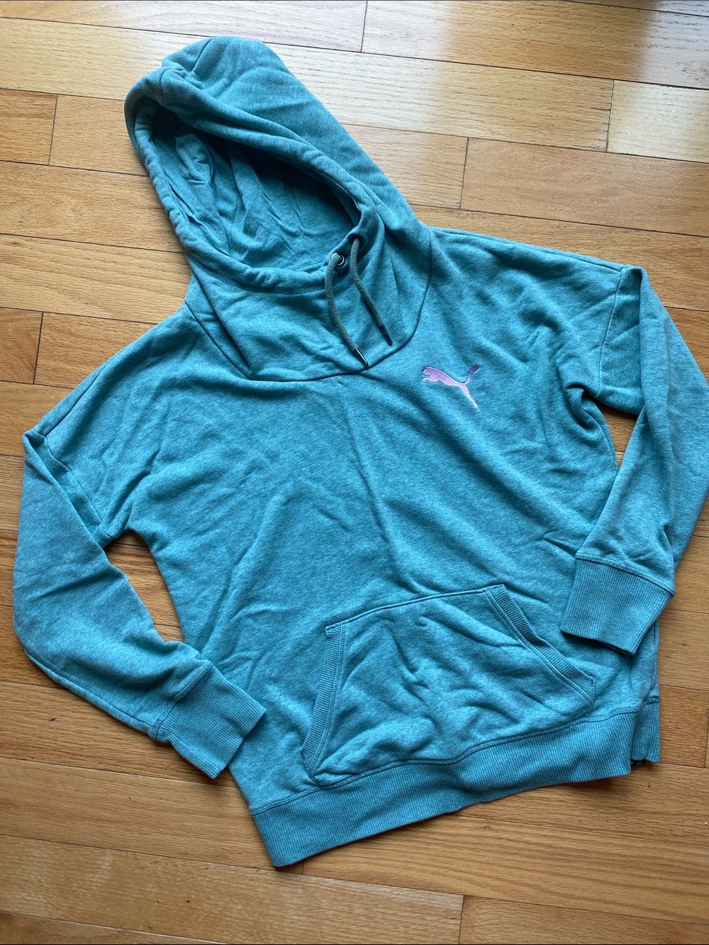 Puma Hoodie SOFT with Purple Logo M